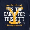 Men's - Yellowstone - Its Too Early For This Rip Wheeler Short Sleeve Graphic T-Shirt - 2 of 4