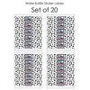 Big Dot of Happiness Fired Up Fire Truck - Firefighter Firetruck Baby Shower or Birthday Party Water Bottle Sticker Labels - Set of 20 - 3 of 4