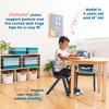 ECR4Kids 12in Plastic School Stack Chair, 4-Pack - 4 of 4