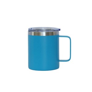 Slickblue 12 Oz Stainless Steel Travel Mug - Double-Layer Vacuum Insulation, Leak-Proof Lid, 11 Color Choices - 1 of 2