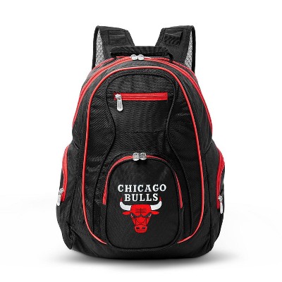 NBA Chicago Bulls Colored Trim Laptop Backpack