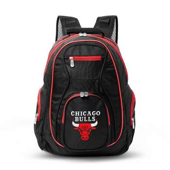 NBA Chicago Bulls Colored Trim 19" Laptop Backpack