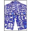 LA LEELA Women's Button Down Blouses Casual Summer Beach Party Short Sleeve Floral Blouses Button Up Hawaiian Dresses for Women - 4 of 4