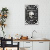 Stupell Industries Dead & Breakfast Spooky Skull Framed Giclee Art, White, 16" x 24" - 3 of 4