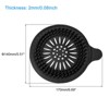 Unique Bargains Round Anti-Slip Bathroom with Suction Cups Drain Protector - 2 of 4
