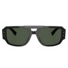 Dolce & Gabbana DG 4482 28209A Unisex Pilot Polarized Sunglasses Brushed Black 57mm - 2 of 3