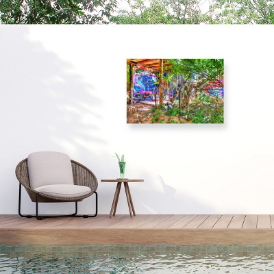 Trademark Fine Art - Yvonne Bremer Altes Firmengelande Matted Framed Art