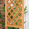 Resenkos Garden Bench, Patio Bench,Patio Garden Bench, Wooden Bench, Outdoor Bench for Vines/Climbing Plants, Natural - 3 of 4