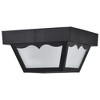 Nuvo Lighting 1 - Light Flush Mount in  Black - 4 of 4
