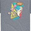 Men's - Ren & Stimpy - Ren and Stimpy Retro Nickelodeon Logo Short Sleeve Graphic T-Shirt - 2 of 4