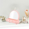 Unique Bargains Convenient Desktop Cosmetic Mirrors 1 Pc - image 3 of 3