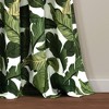 Set of 2 Tropical Paradise Window Curtain Panels Green - Lush Décor - image 4 of 4