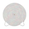 Unique Bargains Single Cat-Ear Shape Heat Resistant Coaster Cotton 11.81"x11.81"0.31" - 3 of 3