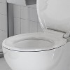 Toilet Seat Round,/Elongated Toilet Lid Soft-Slow Close, Heavy Duty Toilet Seat, Easy to Install, Universal Fit - 3 of 4