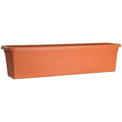 Rugg Polyresin Window Box Terracotta Item #: AW24-TC