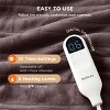 Bedsure | Electric Heated Blanket Soft & Washable Solid Flanne - 4 of 4