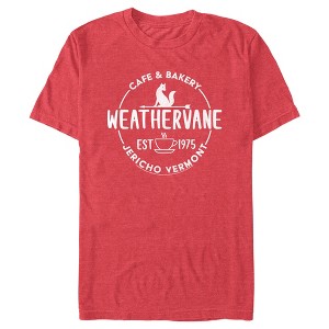 Men's Wednesday Weathervane Cafe Logo T-Shirt - 1 of 4
