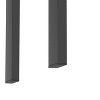 NicBex 18" 1PC/2PCS Glass Coffee Table,Minimalist End Table with Metal Base,Side Table with Tempered Glass Top,Center Table for Living Room - 4 of 4
