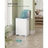 8-Gallon Dual Compartment Trash Can - Stainless Steel Kitchen Bin with Soft-Close Lid, Pedal & 15 Bags - 4 of 4