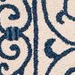 ivory/dark blue