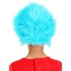 HalloweenCostumes.com    Dr. Seuss Thing 1 & Thing 2 Plush Costume Wig for Kids, Blue - 2 of 4