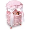 Round hotsell doll crib