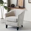 GDFStudio Hawthorne Contemporary Upholstered Club Chair with Nailhead Trim - 2 of 4