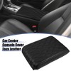 Unique Bargains Car Center Console Box Armrest Cushion Cover with Small Storage Bag - 2 of 4