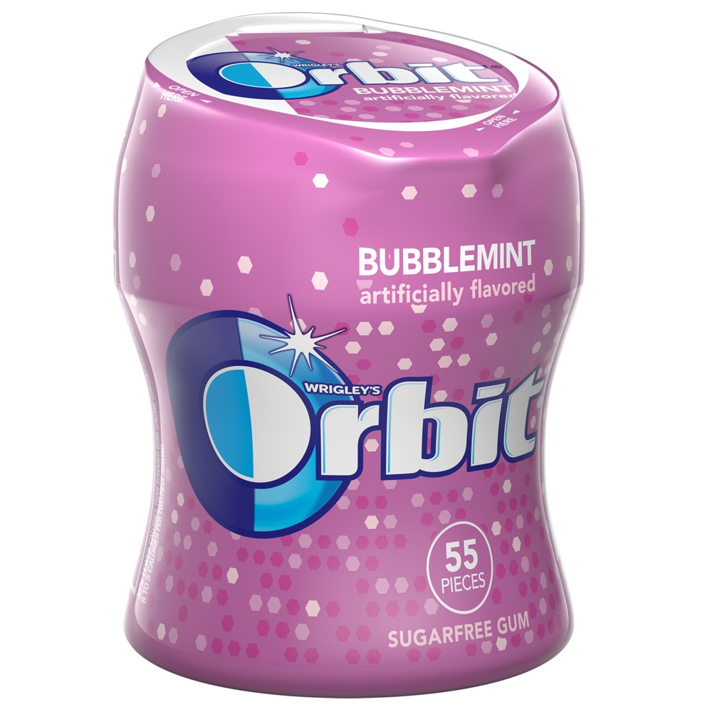 UPC 022000014757 product image for Orbit Bubblemint Sugarfree Gum - 55ct | upcitemdb.com