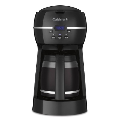 Cuisinart 12-Cup Programmable Coffee Maker with Glass Carafe - Black - DCC-1500TG