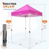 EAGLE PEAK 5x5ft Easy Setup Pop Up Canopy Folding Tent Sun Shelter UV50+ - 3 of 4