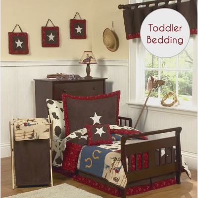 Wild West Cowboy Tan Polyester Standard Pillow Shams