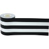 Teacher Created Resources Straight Rolled Border Trim 3" x 50' Black/White Stripes 3/Pack - 2 of 3