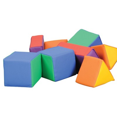 Kaplan Early Learning Primary Soft Shapes - Set of 12