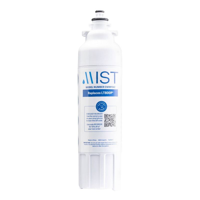 Mist LG LT800P Compatible with ADQ73613401, Kenmore 9490, 46-9490, ADQ73613402 Refrigerator Water Filter, (2pk), 3 of 6