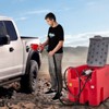 VEVOR Portable Diesel Tank, 116 Gallon Capacity & 10 GPM Flow Rate, Diesel Fuel Tank with 12V Electric Transfer Pump and 13.1ft Rubber Hose, Red - 2 of 4