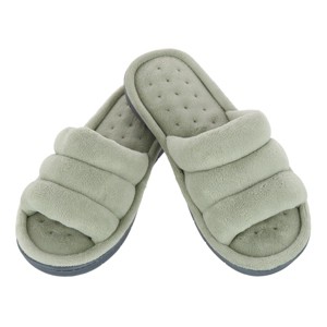 Isotoner Women's Open Toe Aster Slide Slipper - 1 of 4