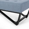 CAVINAS 47" Shoe Bench, Modern Upholstered Ottoman Bench with Irregular Legs, Entryway Table for Living Room, Bedroom, Dining Room - 4 of 4