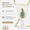Spode Christmas Tree Pedestal Goblets, Set of 4 - 16 oz. - 4 of 4