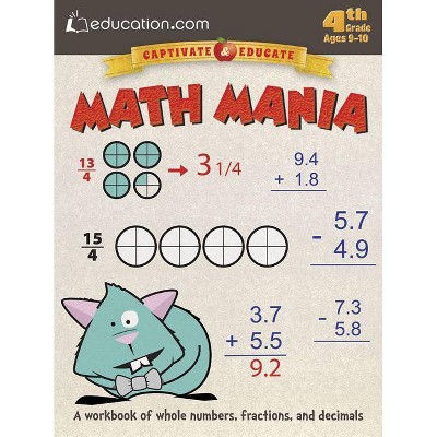 Math Mania - by  Education Com (Paperback)