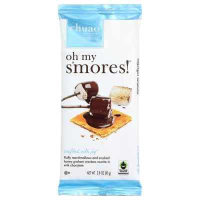 Chuao Chocolatier, Milk Chocolate Bar, Oh My S'mores!™, 2.8 oz