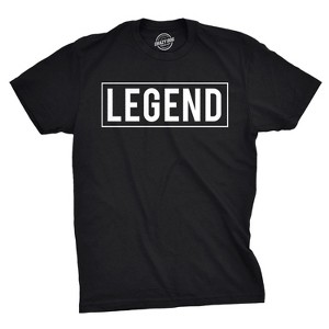Mens Legend Funny Shirts Bragging Tee Hilarious Novelty Saying Vintage T shirt - Crazy Dog Men's T Shirt - 1 of 4
