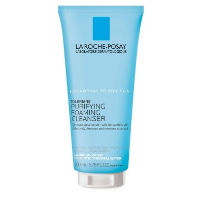 La Roche Posay Toleriane Purifying Facial Cleanser With Niacinamide For  Oily Skin - 6.7 Fl Oz : Target