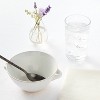 25oz Stoneware Wethersfield Soup Bowl White - Threshold™: Traditional Round Serveware, Dishwasher & Microwave Safe - 2 of 3