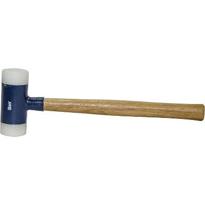 Bon Tool 21-127 Dead Blow Hammer Plastic Face 2-3/8-inch Head 16-inch Wood Handle