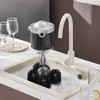 VEVOR Electric Commercial Glass Washer, 5-Brush Bar Glass Cleaner, 600 Cups/Hour Wine Glass Cleaning Machine, Bar Glass Washer, Black - 2 of 4