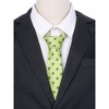 INSPIRE CHIC Men's Adjustable Regular Fit Satin Necktie - 4 of 4