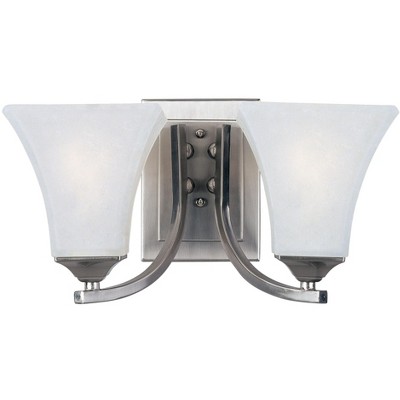 Maxim Lighting Aurora 2 - Light Vanity in  Satin Nickel