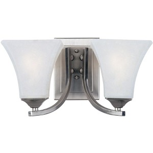 Maxim Lighting Aurora 2 - Light Vanity in  Satin Nickel - 1 of 1