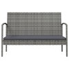 vidaXL Patio Lounge Set Set of 16 Gray - 4 of 4